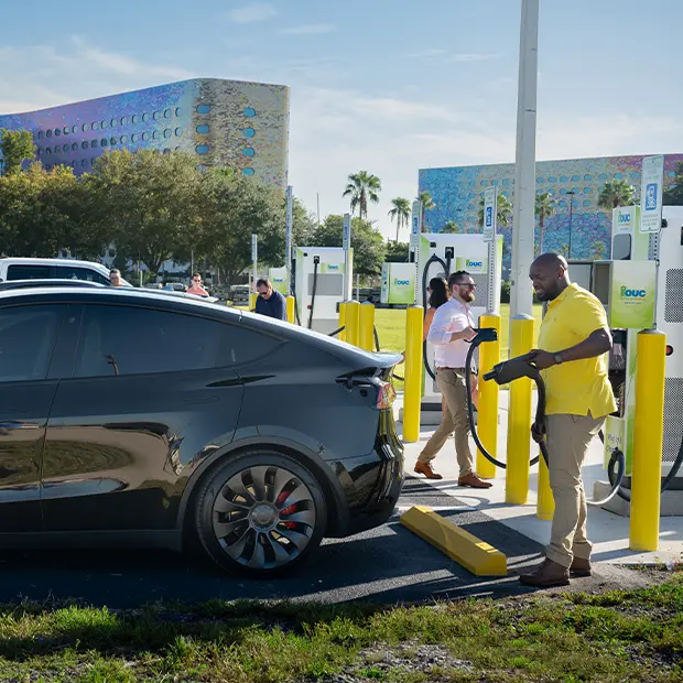 OUC ReCharge Mobility Hub at OCCC