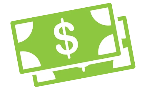 Illustrtion of dollar bills