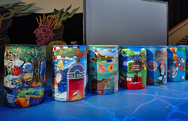 Rain Barrel Painting Project